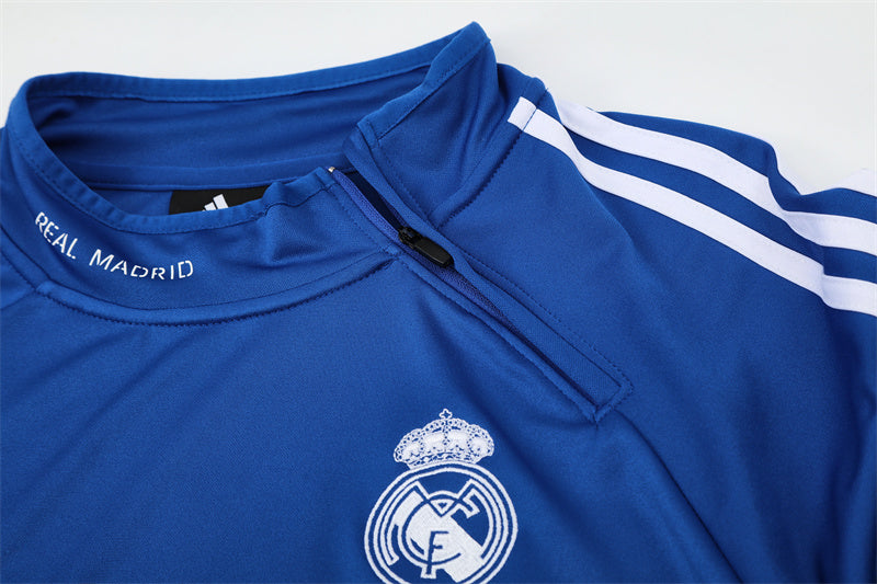 Maglia da allenamento retrò manica lunga Real Madrid 13/14