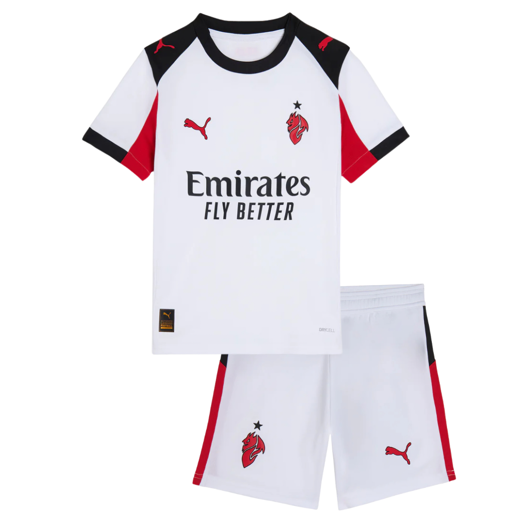T-shirt e Pantaloncini per Bambino AC MILAN Away 25/26