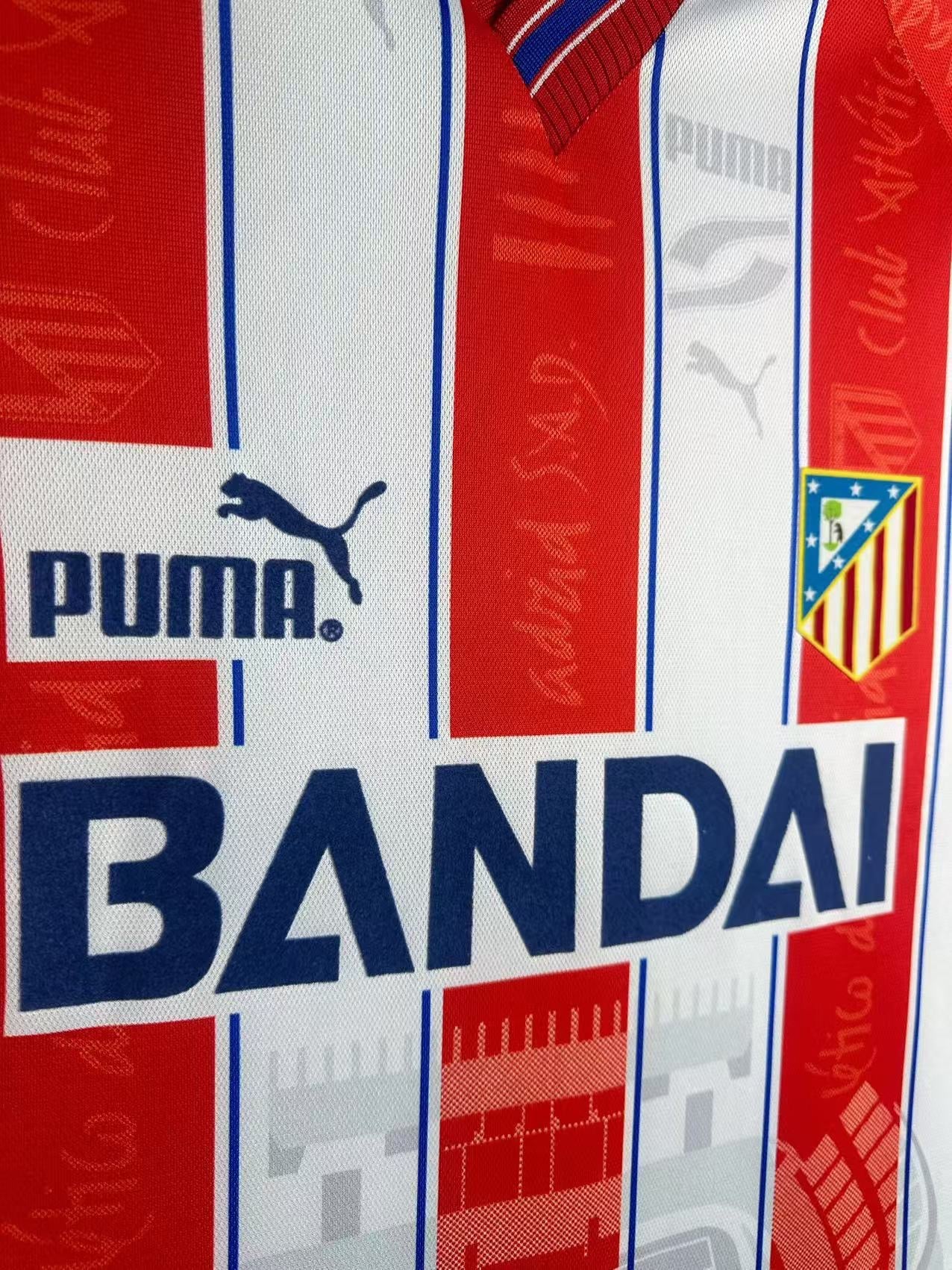 Maglia Atletico de Madrid Retro Home 96/97