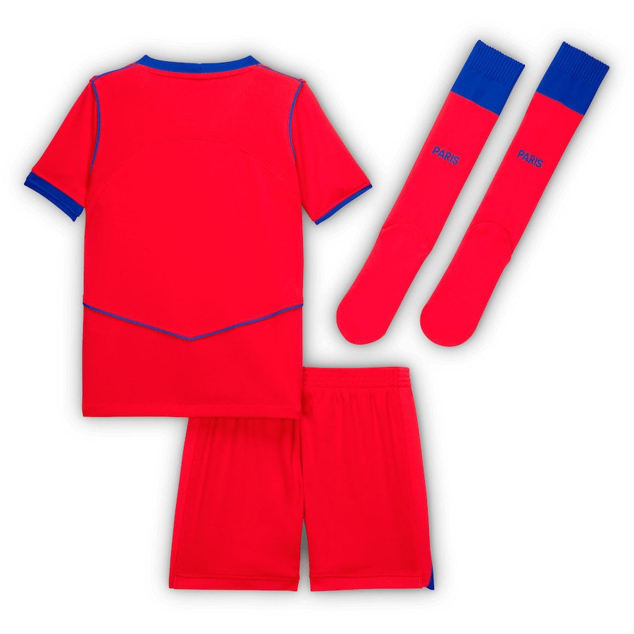 T-shirt e Pantaloncini per Bambino PSG x Jordan Third 25/26 - Con Calzettoni