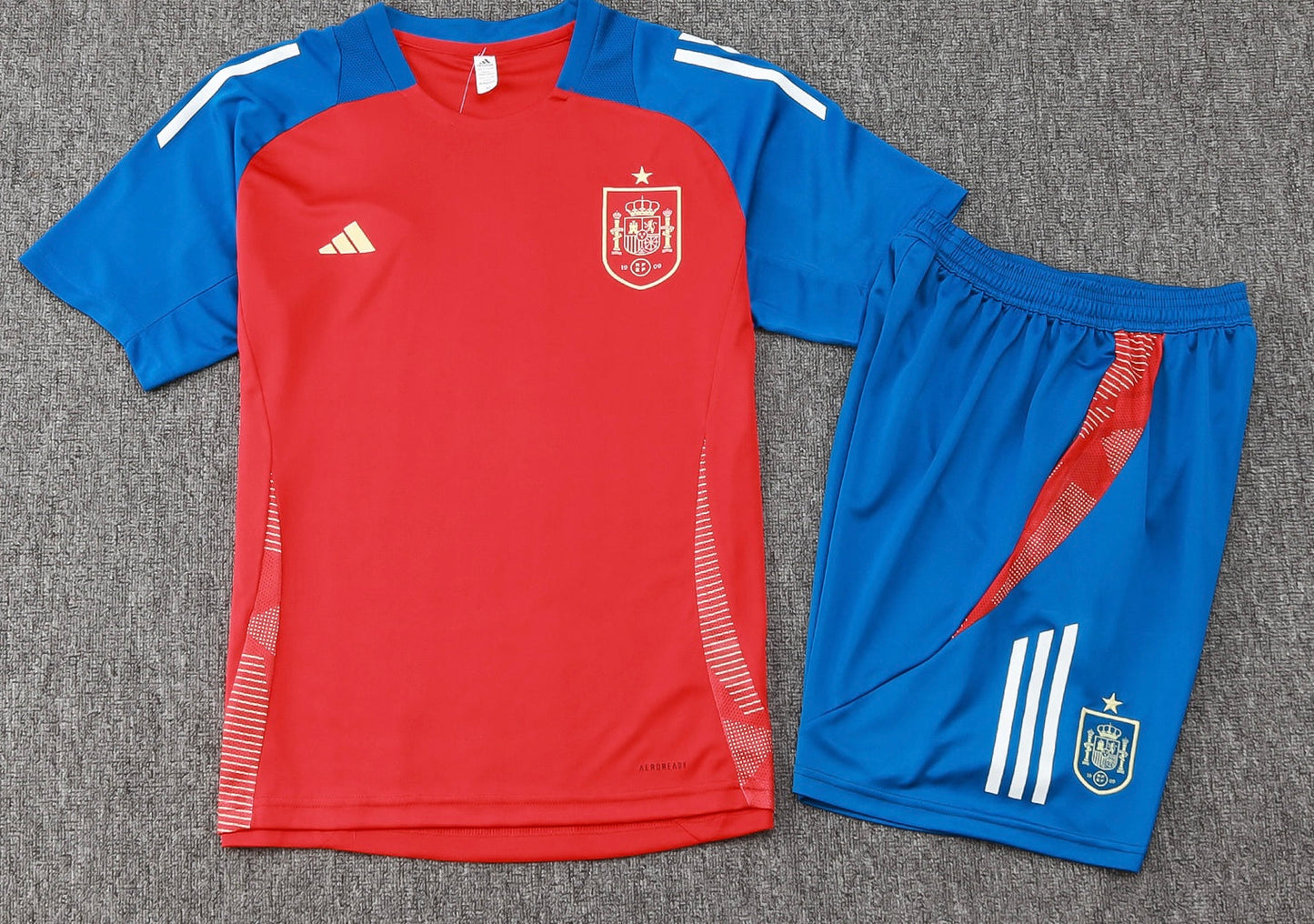 Maglia e pantaloncini da allenamento Spagna 24/25