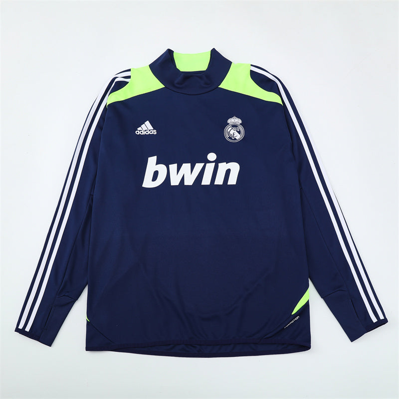 Maglia da allenamento retrò manica lunga Real Madrid 12/13