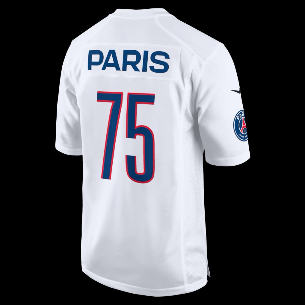 Maglia PSG 2025 Soccer x NFL Game Jersey - White
