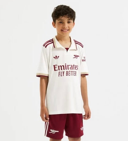 T-shirt e Pantaloncini per Bambino Arsenal Third 25/26 - Con Calzettoni