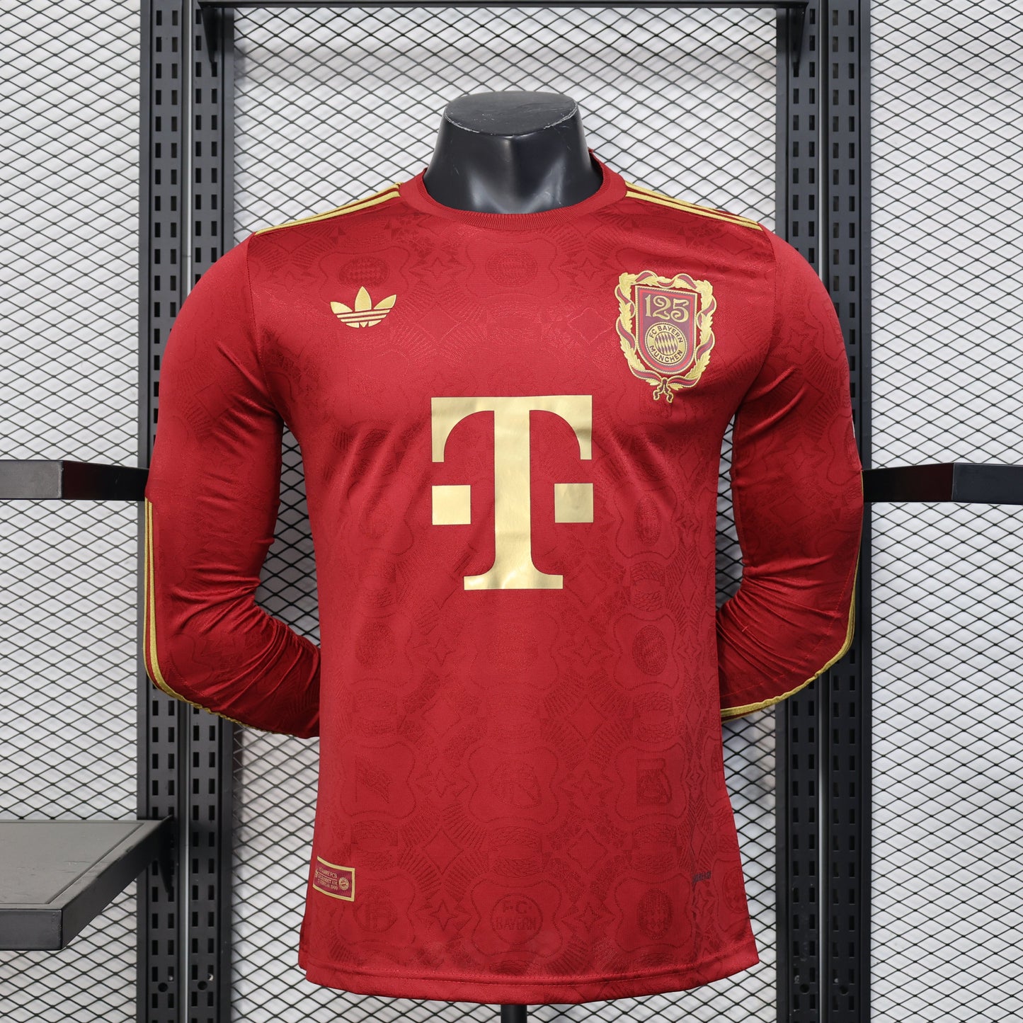 Maglia Bayern Monaco Edizione speciale per il 125° anniversario - Versione Giocatore manica lunga