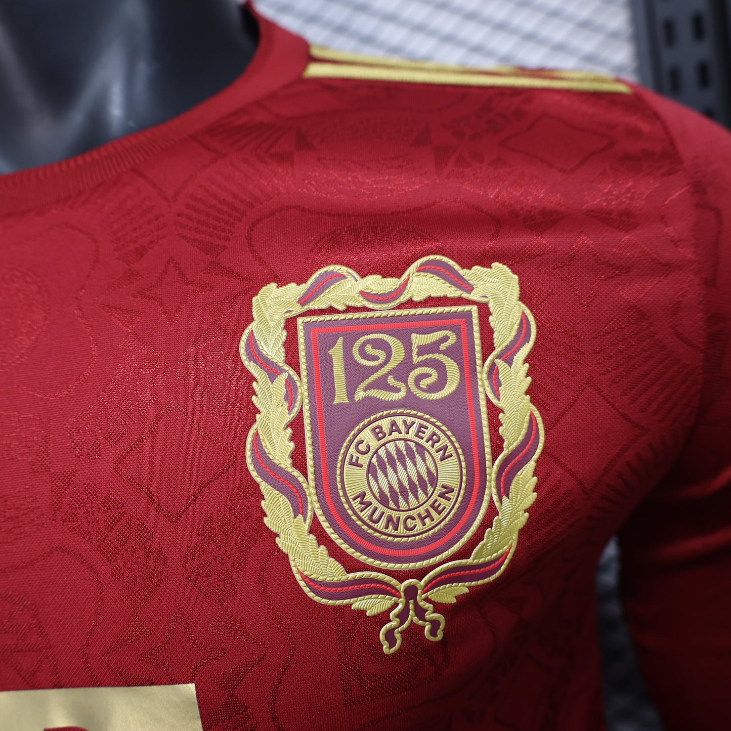 Maglia Bayern Monaco Edizione speciale per il 125° anniversario - Versione Giocatore manica lunga