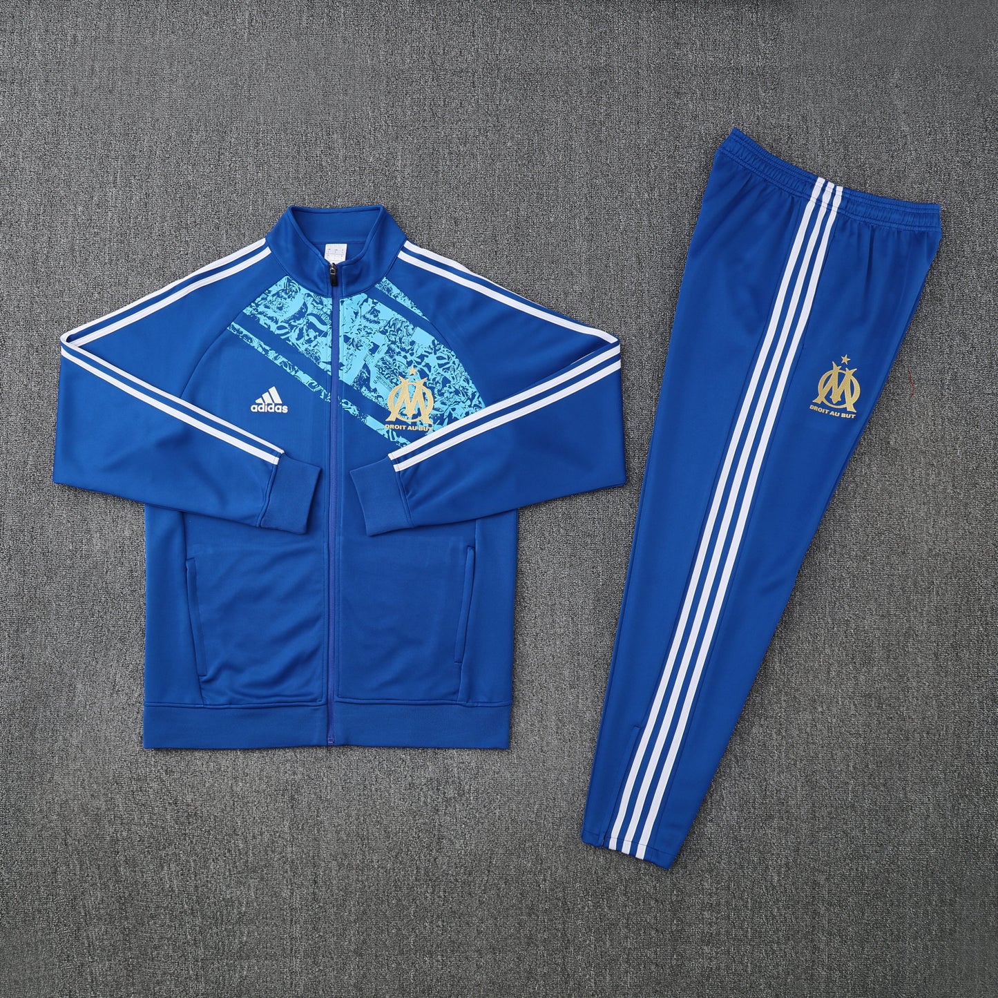 Insieme Retrò Tuta Calcio Olympique de Marseille Vintage
