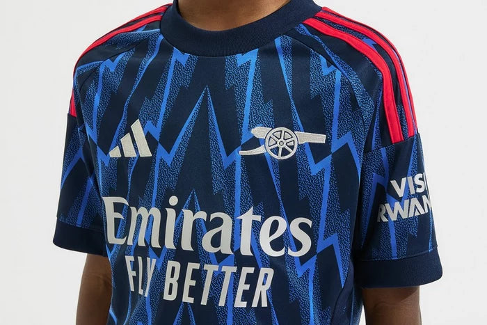 T-shirt e Pantaloncini per Bambino Arsenal Away 25/26