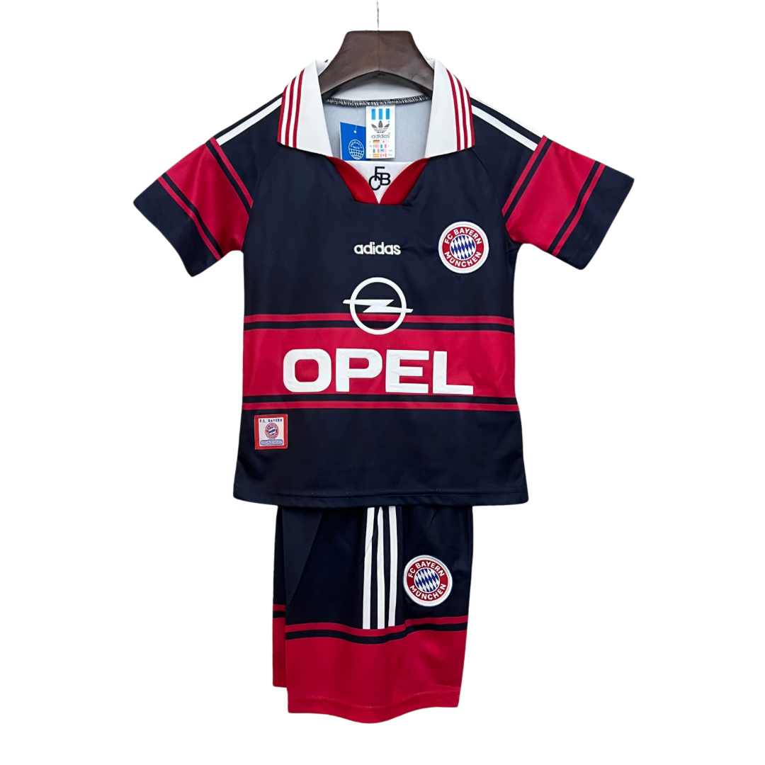 T-shirt e Pantaloncini per Bambino Bayern Monaco Retro Home 97/99