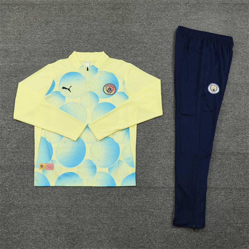 Insieme Tuta Calcio Manchester City Bambino 24/25