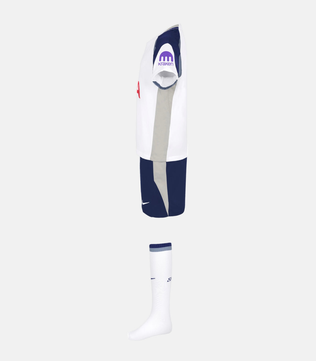 T-shirt e Pantaloncini per Bambino Tottenham Hotspur Home 25/26 - Con Calzettoni