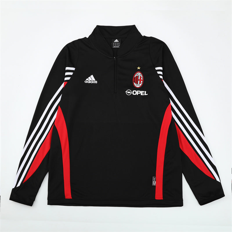 Maglia da allenamento retrò manica lunga Ac Milan 03/04