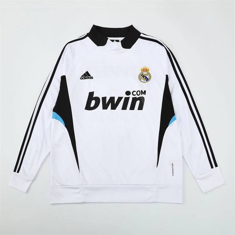 Maglia da allenamento retrò manica lunga Real Madrid 08/09