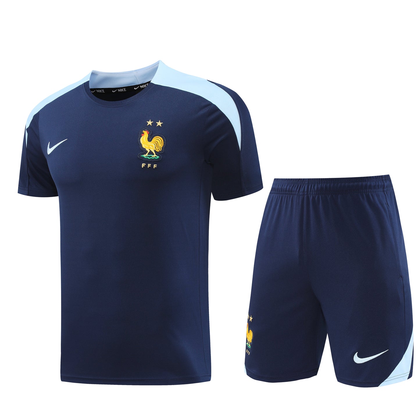 Maglia da allenamento e pantaloncini del Francia 24/25