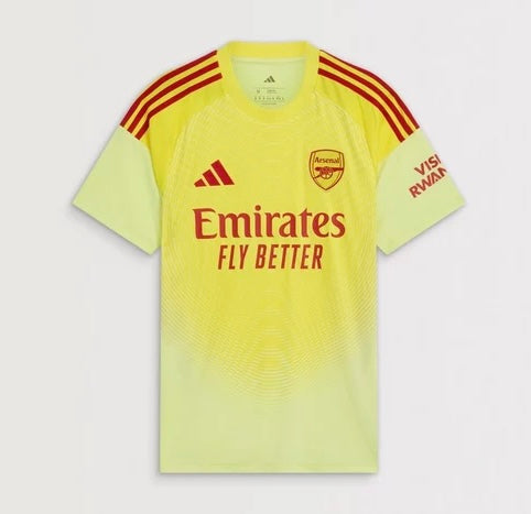 T-shirt e Pantaloncini per Bambino Arsenal Portiere 25/26
