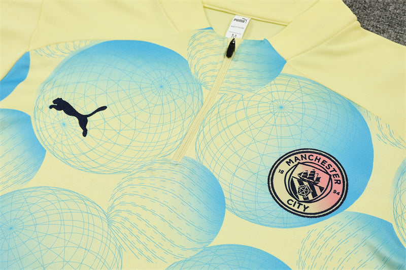 Insieme Tuta Calcio Manchester City Bambino 24/25