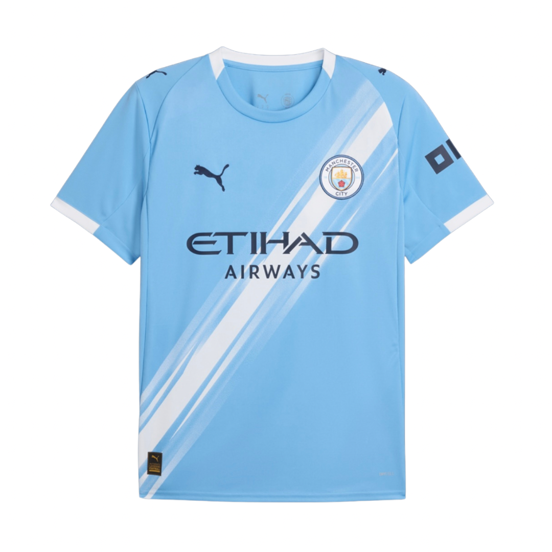 T-shirt e Pantaloncini per Bambino Manchester City Home 25/26