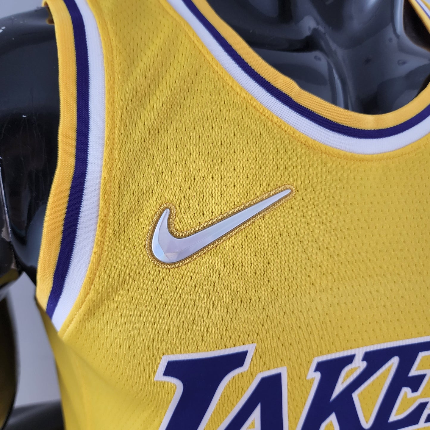 75° Anniversario IRVING # 11 Los Angeles Lakers Maglia gialla NBA