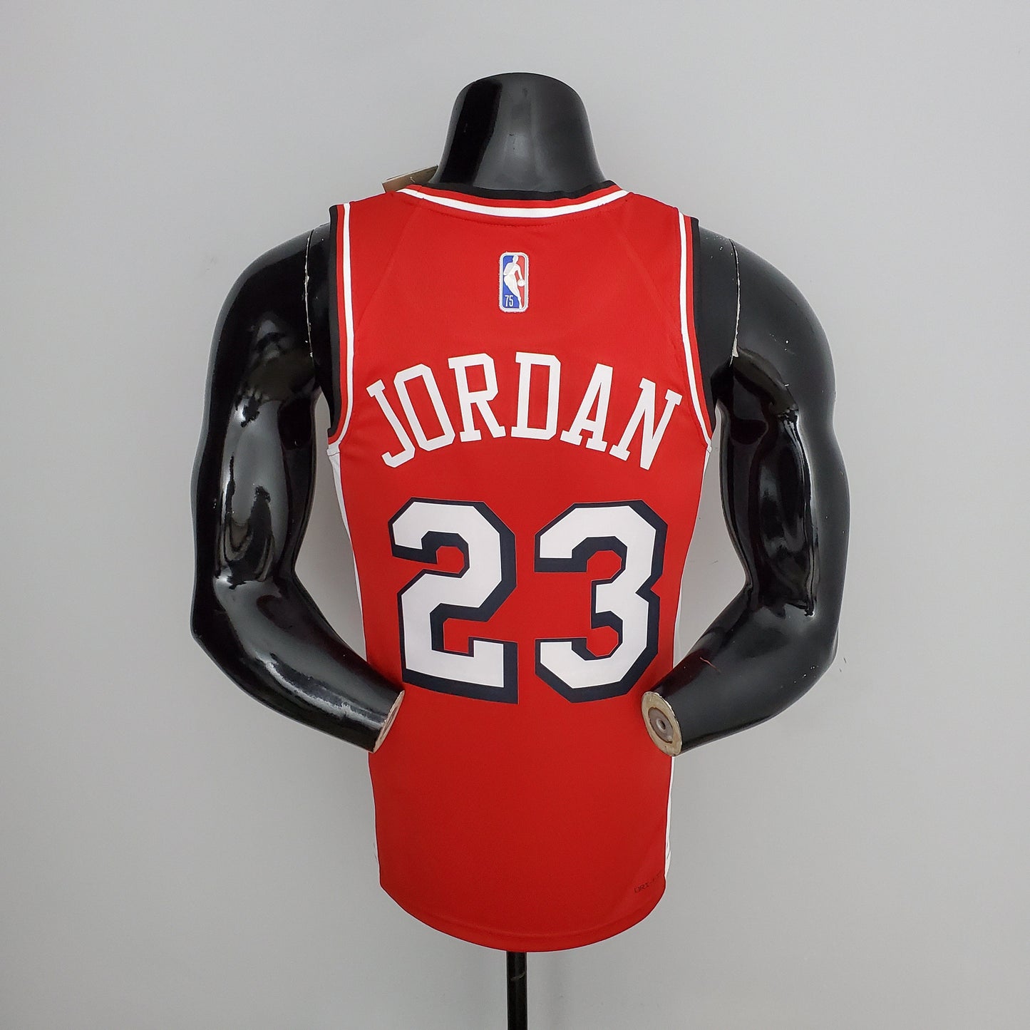 75° Anniversario Stagione 2022 Chicago Bulls JORDAN#23 City Edition Red NBA