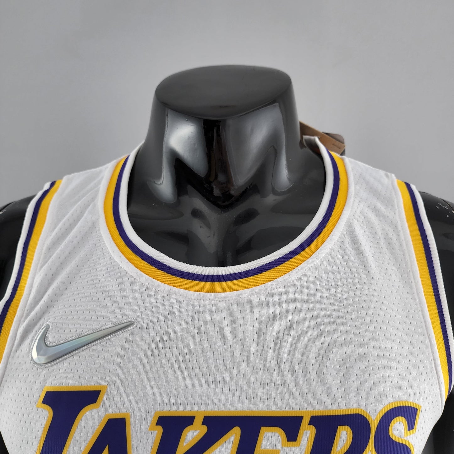 75 ° anniversario IRVING # 11 Los Angeles Lakers Maglia bianca NBA