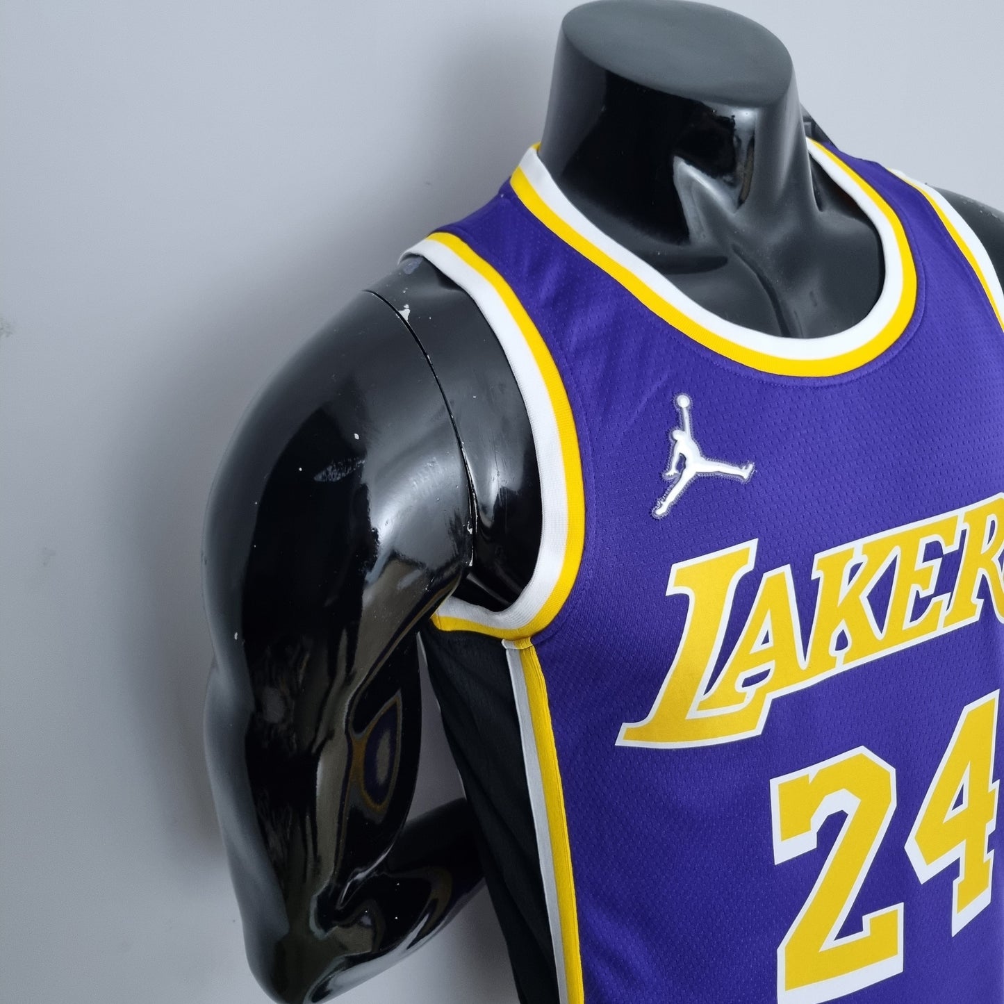 75° Anniversario BRYANT#24 Los Angeles Lakers Jordan Maglia Viola NBA