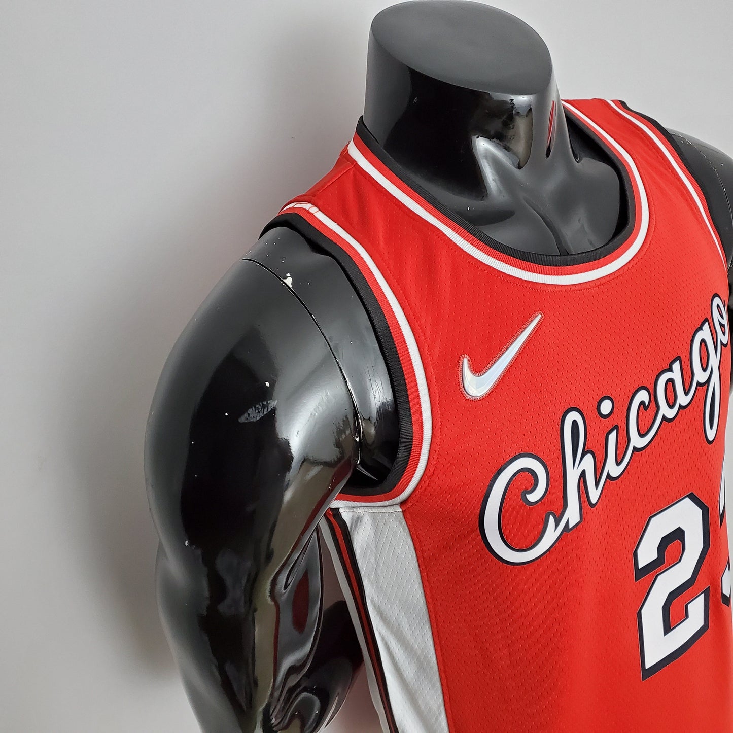 75° Anniversario Stagione 2022 Chicago Bulls JORDAN#23 City Edition Red NBA