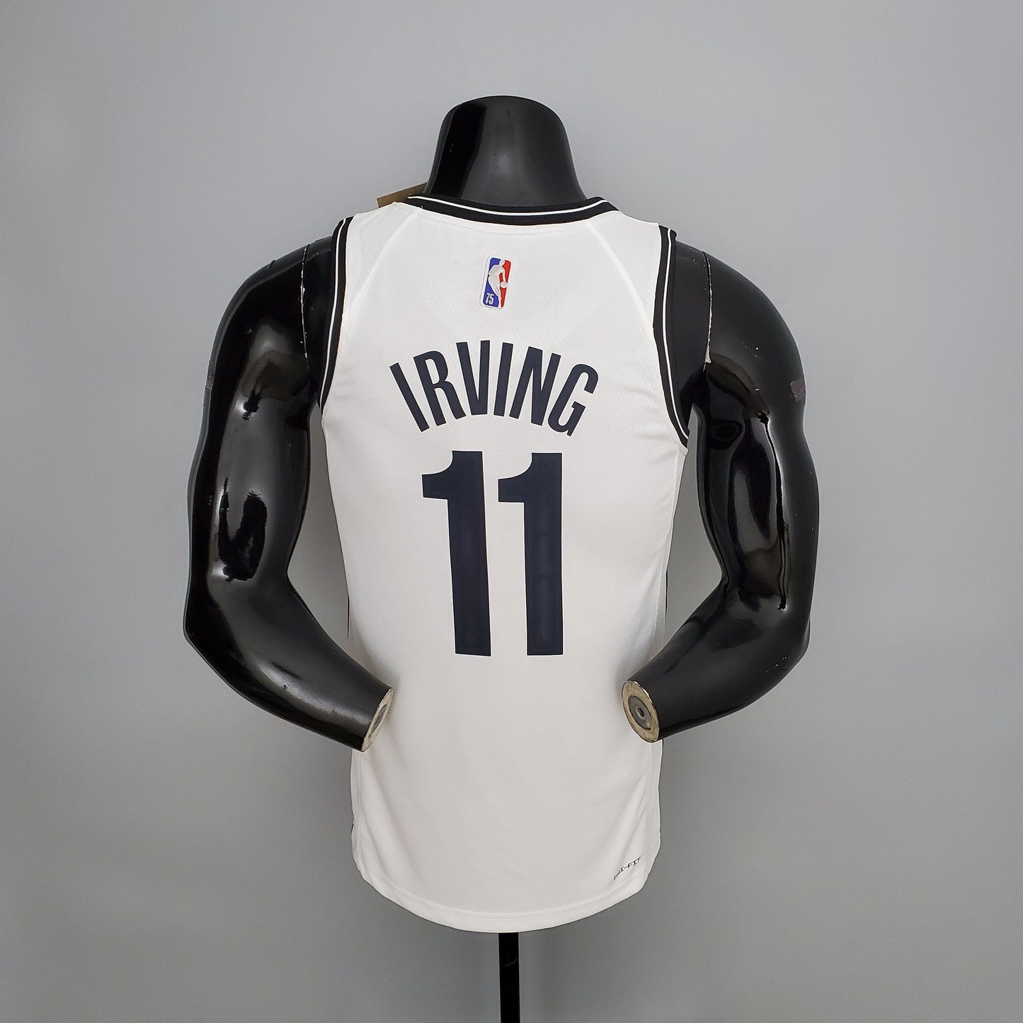 75° Anniversario IRVING#11 Brooklyn Nets Maglia NBA bianca