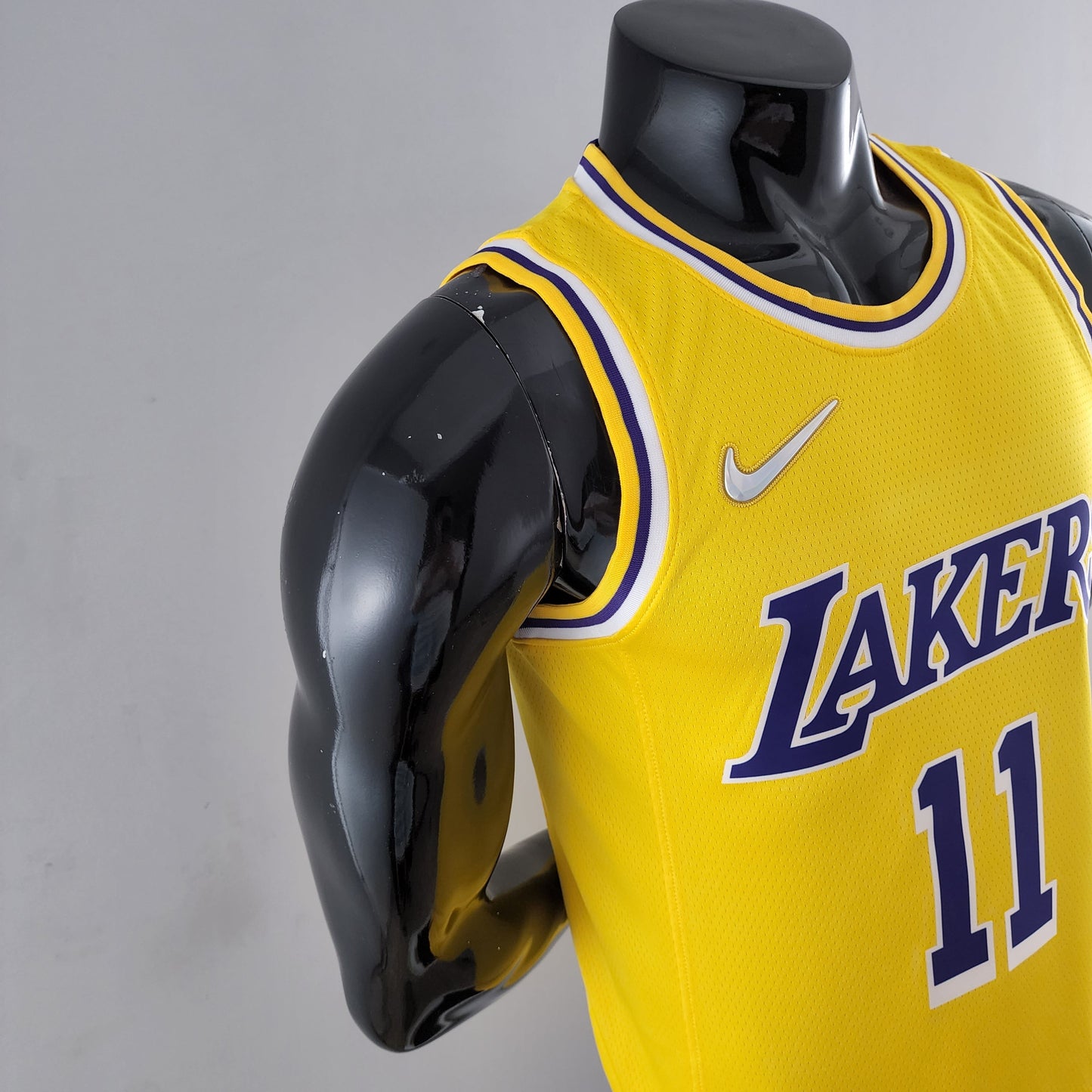75° Anniversario IRVING # 11 Los Angeles Lakers Maglia gialla NBA