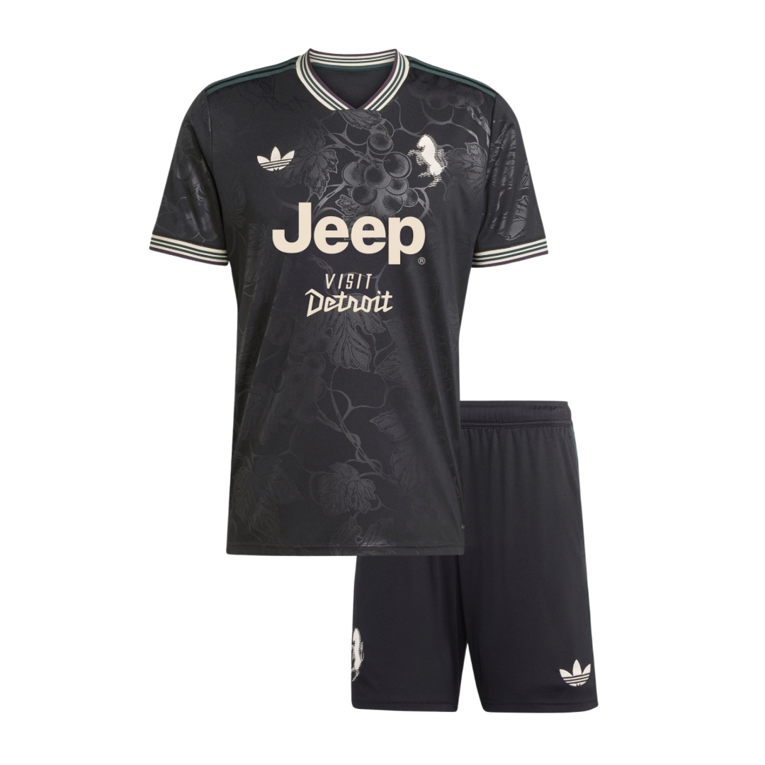 T-shirt e Pantaloncini per Bambino Juventus Third 25/26