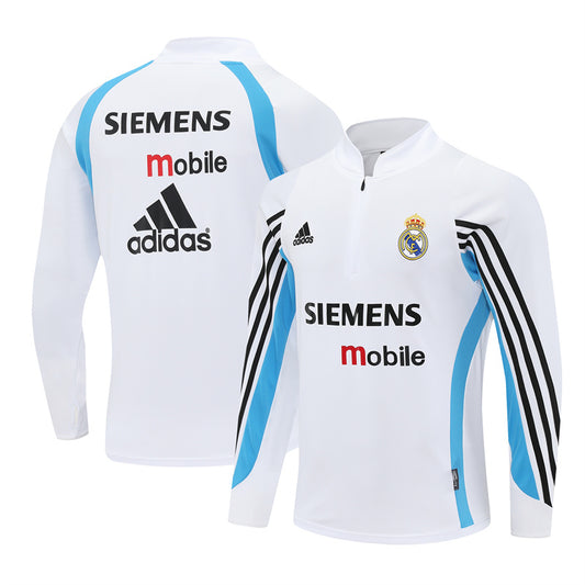 Maglia da allenamento retrò manica lunga Real Madrid 03/04