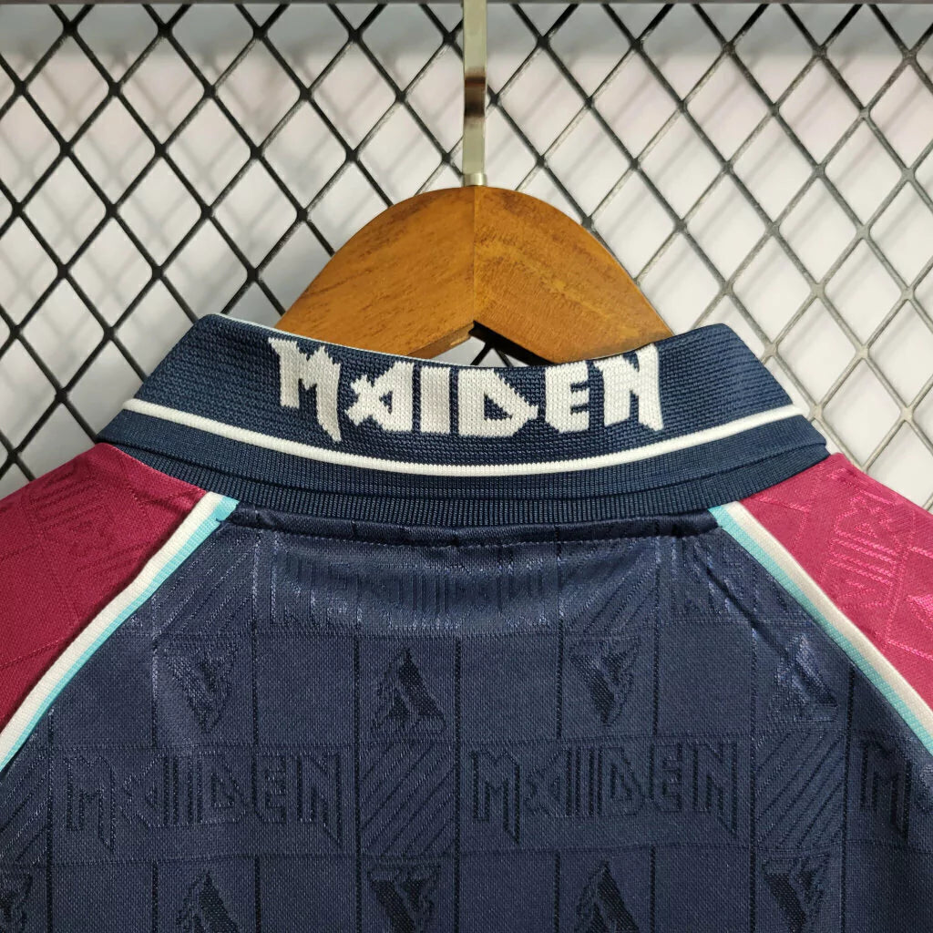 Maglia Retro West Ham Iron Maiden 1999