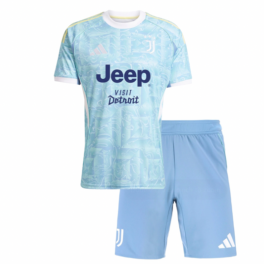 T-shirt e Pantaloncini per Bambino Juventus Away 25/26