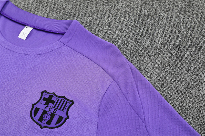 Maglia e Pantaloncini pre-allenamento FC Barcelona Bambino 25/26