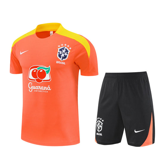 Maglia e Pantaloncini Allenamento Brasil Bambino 25/26