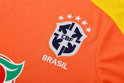 Maglia e Pantaloncini Allenamento Brasil Bambino 25/26