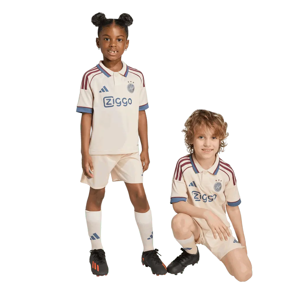 T-shirt e Pantaloncini per Bambino Ajax Third 25/26