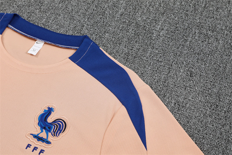 Maglia da allenamento e pantaloncini del  Francia 25/26