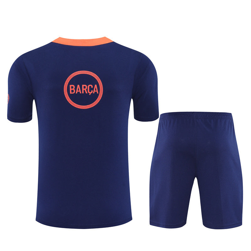 Maglia e Pantaloncini pre-allenamento FC Barcelona Bambino 25/26