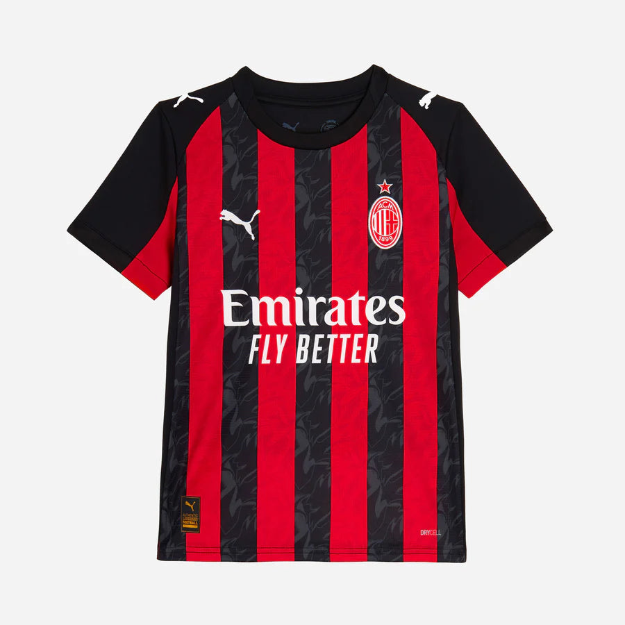 T-shirt e Pantaloncini per Bambino AC MILAN Home 25/26