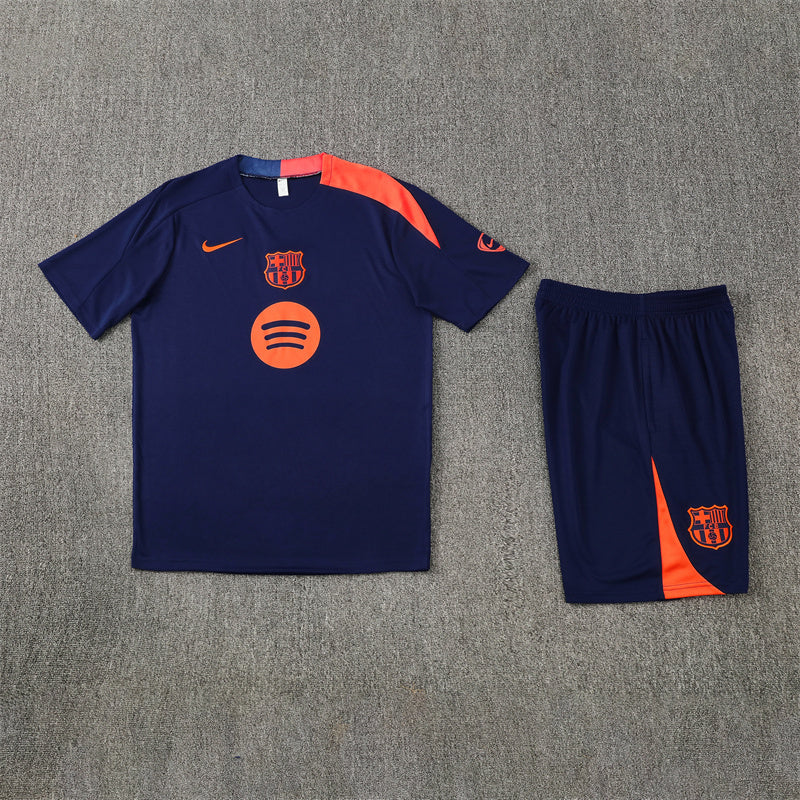 Maglia e Pantaloncini pre-allenamento FC Barcelona Bambino 25/26