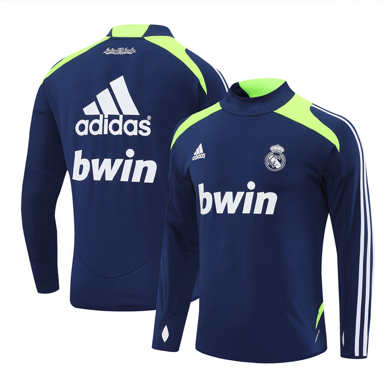 Maglia da allenamento retrò manica lunga Real Madrid 12/13