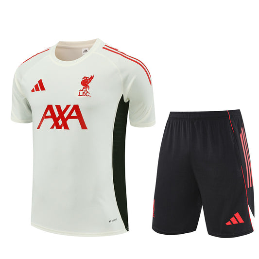 Maglia da allenamento e pantaloncini del Liverpool Bambino 25/26