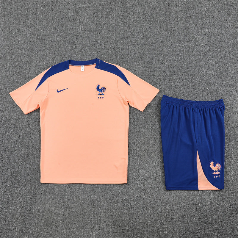 Maglia da allenamento e pantaloncini del  Francia 25/26