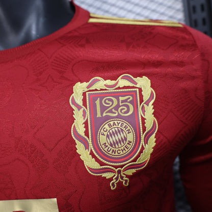 Maglia Bayern Monaco  Edizione speciale per il 125° anniversario - Versione Giocatore manica lunga