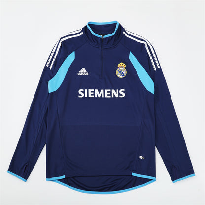 Maglia da allenamento retrò manica lunga Real Madrid 05/06