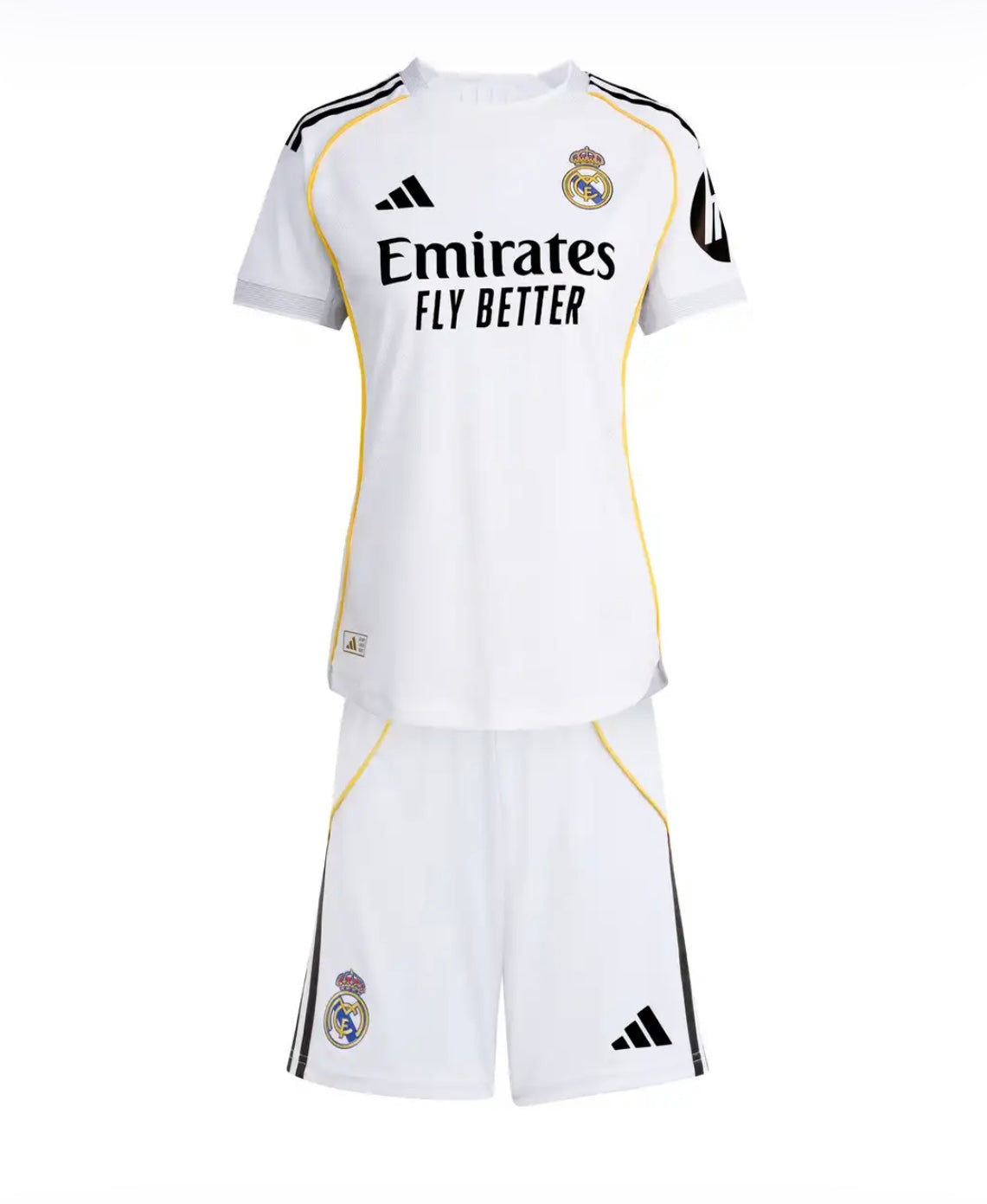 T-shirt e Pantaloncini Bambino Real Madrid Home 25/26