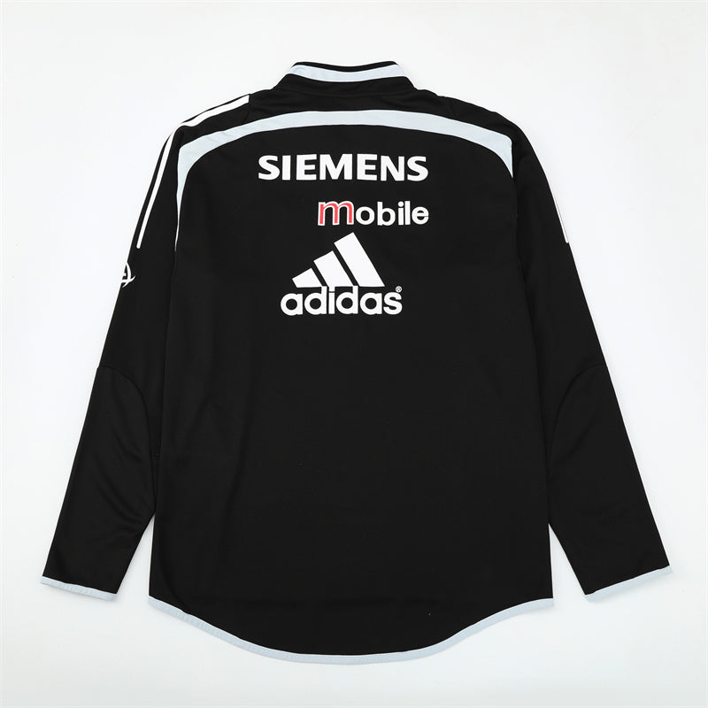 Maglia da allenamento retrò manica lunga Real Madrid 04/05