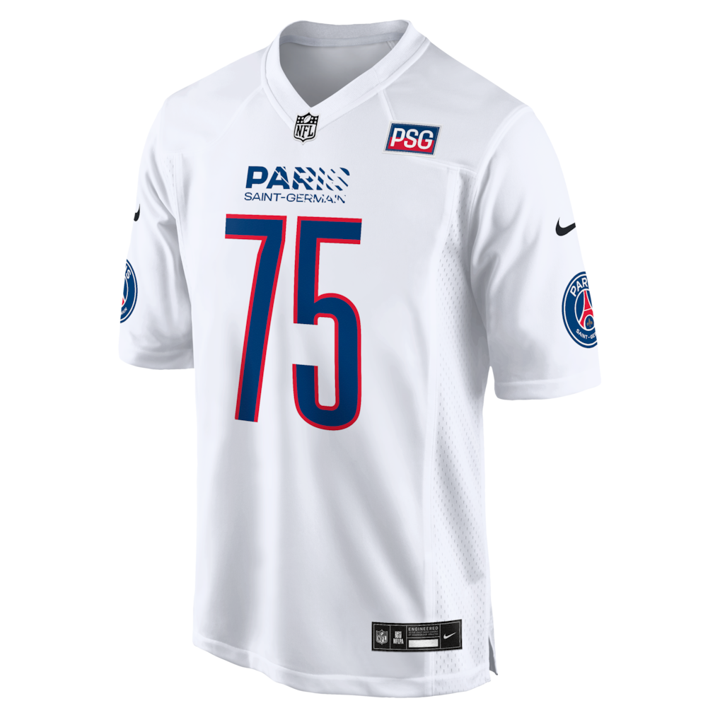 Maglia PSG 2025 Soccer x NFL Game Jersey - White