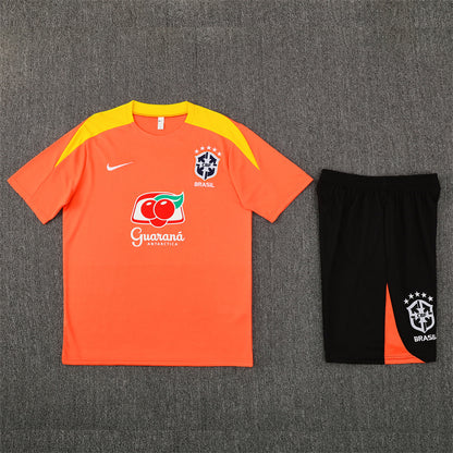 Maglia e Pantaloncini Allenamento Brasil Bambino 25/26