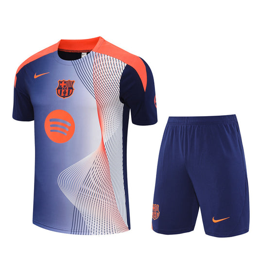 Maglia e Pantaloncini pre-allenamento FC Barcelona Bambino 25/26